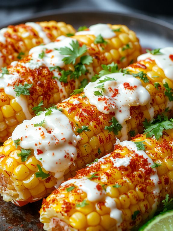The Best Homemade Elote Recipe 3 creamy charred corn elote