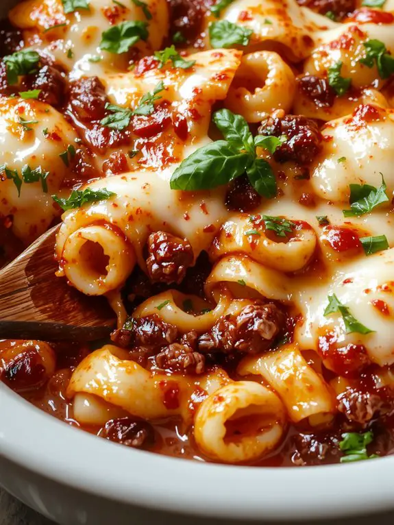 creamy cheesy comfort pasta