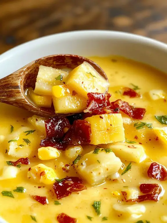 The Best Homemade Corn Chowder Recipe 1 creamy corn soup creation