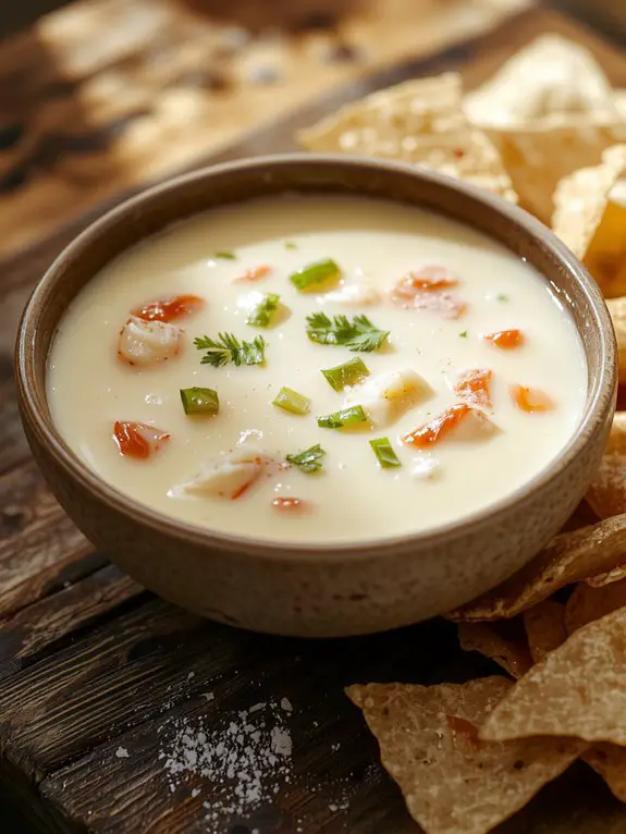 The Best Homemade Queso Recipe 3 creamy melted cheese queso