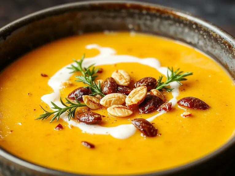 The Best Homemade Butternut Squash Soup Recipe 2 creamy spiced squash soup 2awr4