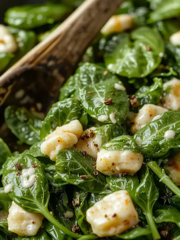 creamy spinach delight recipe