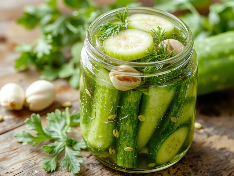 The Best Homemade Dill Pickle Recipe 2 crisp tangy refrigerator pickles i3usj