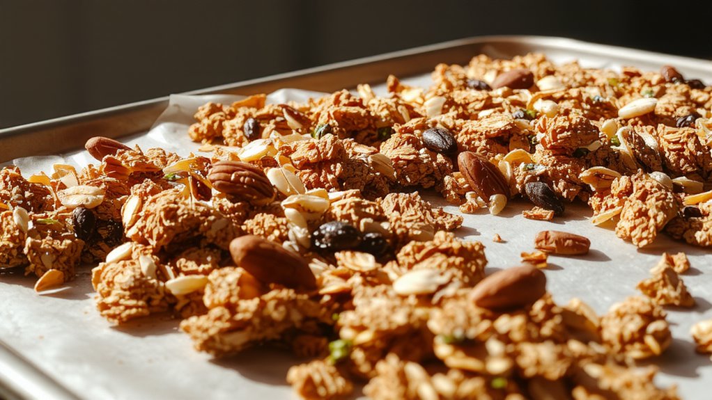 The Best Homemade Granola Recipe 2 crispy maple almond clusters 15qoa