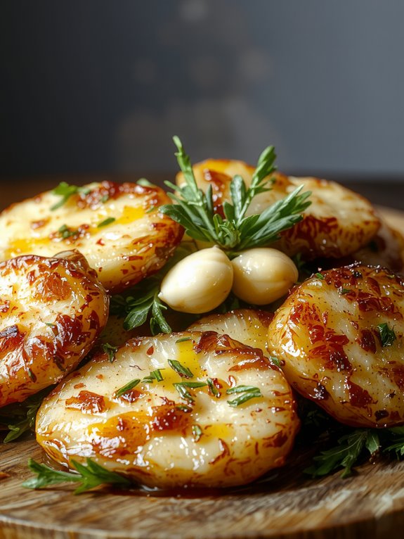 The Best Homemade Smashed Potatoes Recipe 3 crispy oven baked potatoes