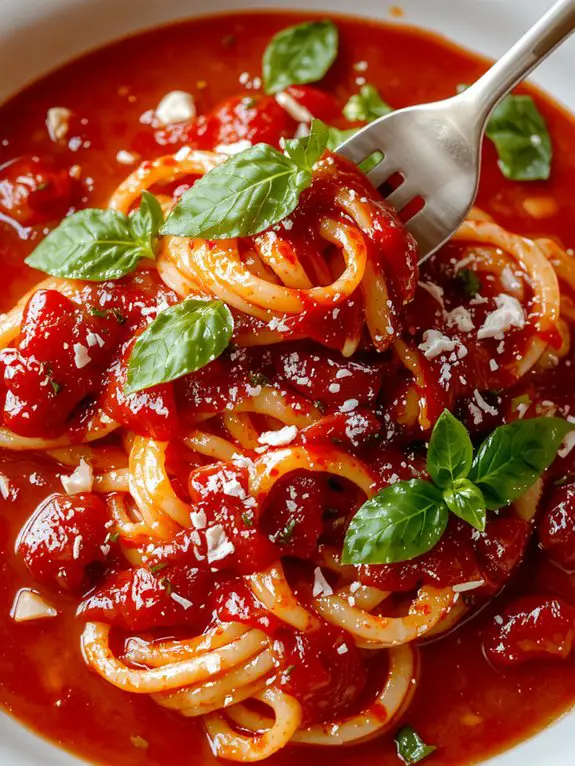 delicious italian pasta dish
