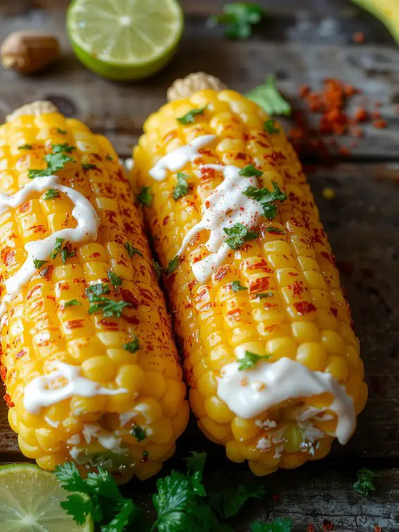delicious mexican inspired corn