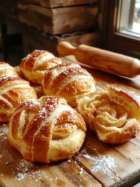 The Best Homemade Croissant Recipe 3 flaky butter croissant steps