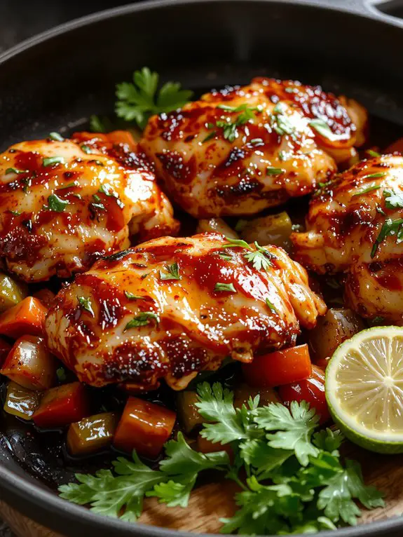 flavorful mexican inspired chicken