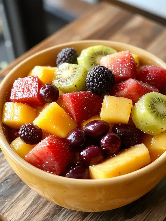 fresh colorful sweet healthy
