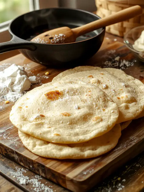 fresh easy handmade tortillas