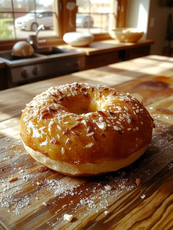 freshly baked bagel recipe