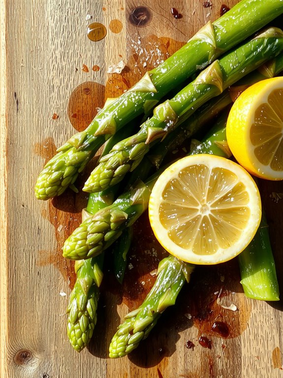 The Best Homemade Asparagus Recipe 3 garlic lemon roasted asparagus