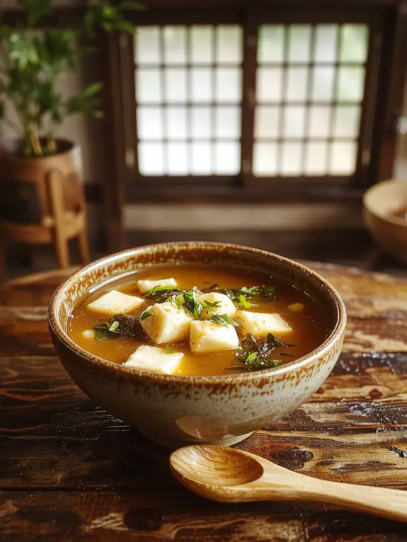 The Best Homemade Miso Soup Recipe 3 garnish serve infuse gentle