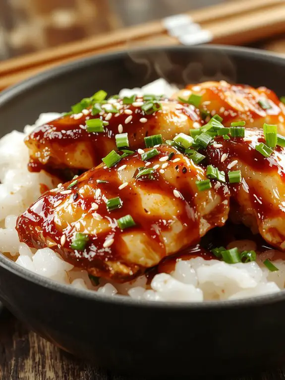 The Best Homemade Teriyaki Chicken Recipe 3 glazed teriyaki chicken preparation