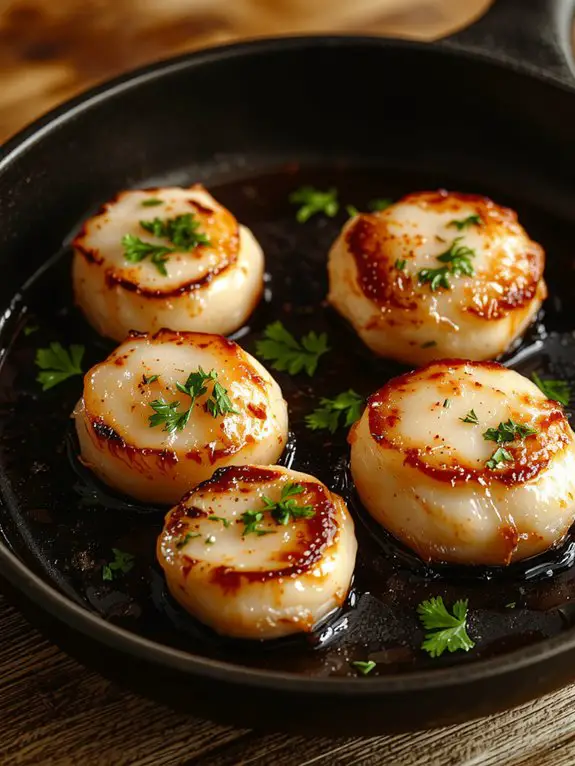 The Best Homemade Scallops Recipe 3 golden flip rest serve
