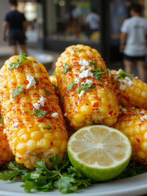 The Best Homemade Street Corn Recipe 3 grilled corn delicious toppings