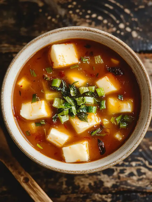 homemade miso soup