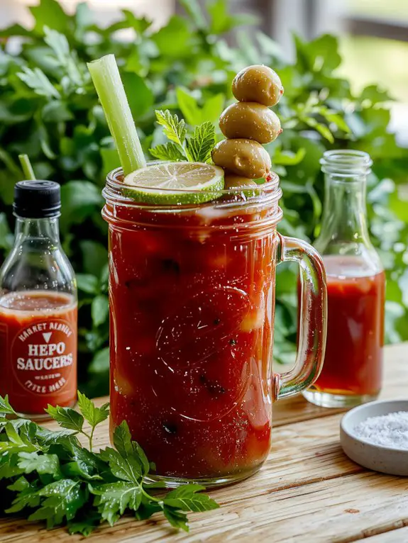 The Best Homemade Bloody Mary Recipe 1 inventive housecraft tomato cocktail