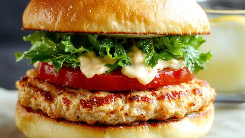 The Best Homemade Turkey Burger Recipe 2 juicy ground turkey burger kko8r