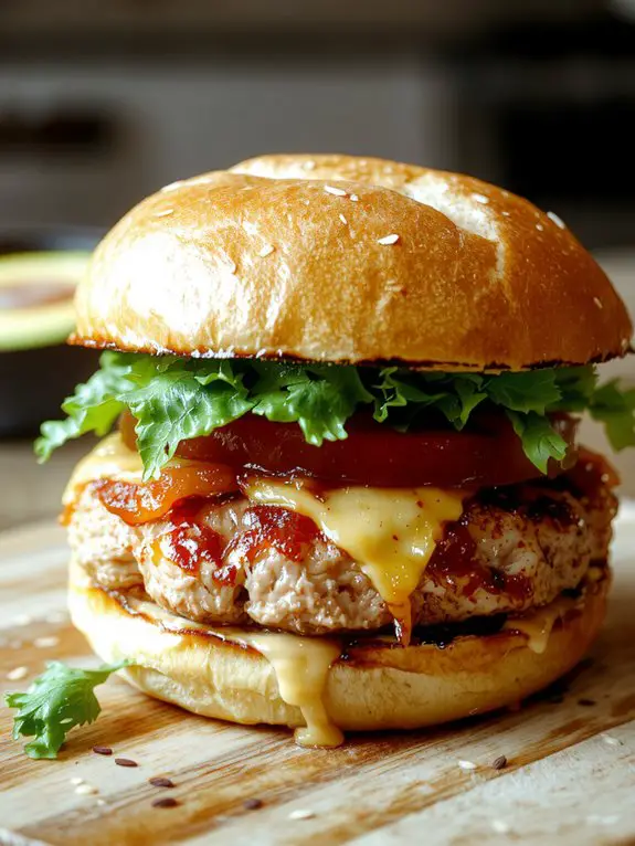 The Best Homemade Turkey Burger Recipe 1 juicy homemade turkey burgers
