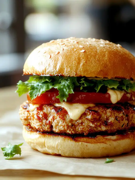 The Best Homemade Turkey Burger Recipe 3 juicy turkey burger preparation