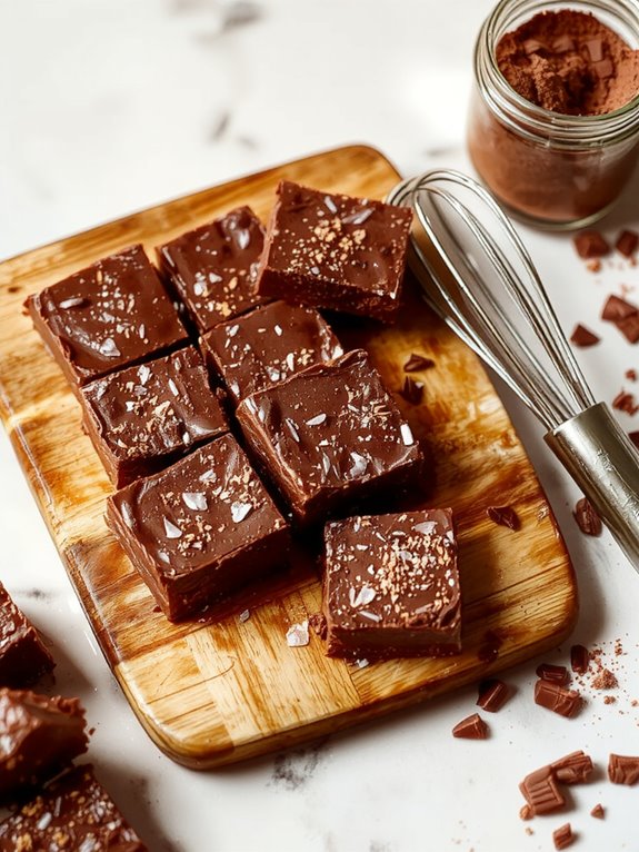 The Best Homemade Fudge Recipe 3 pour chill cut store