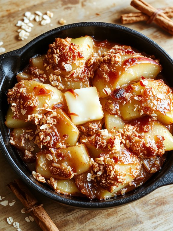 The Best Homemade Apple Crumble Recipe 3 preheat and grease dish