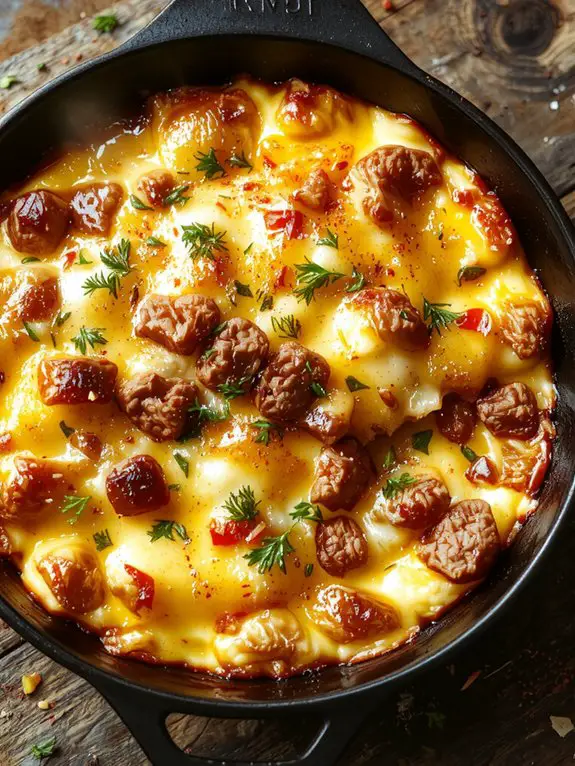 The Best Homemade Breakfast Casserole Recipe 3 preheat mix bake rest