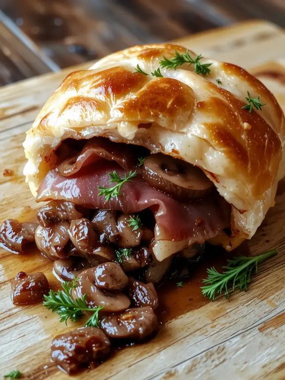 The Best Homemade Beef Wellington Recipe 3 prepare assemble chill bake