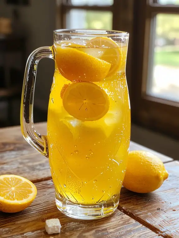 refreshing citrus summer drink