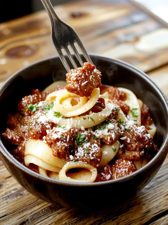 rich italian meat sauce