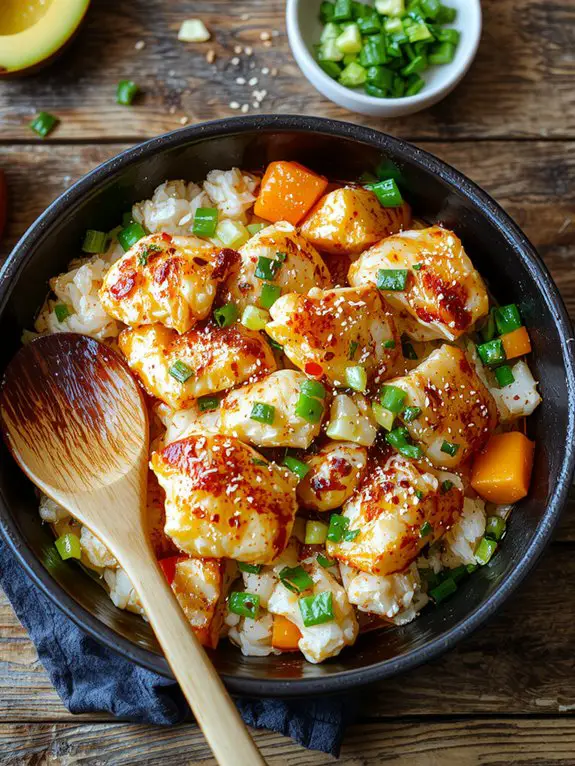 savory homemade asian dish