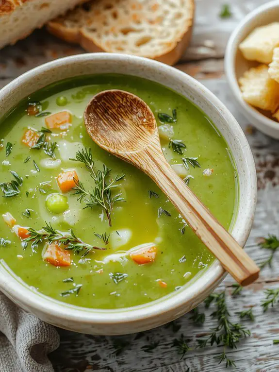 The Best Homemade Split Pea Soup Recipe 3 season blend serve store