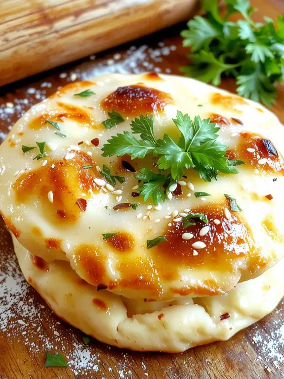 soft fluffy indian bread