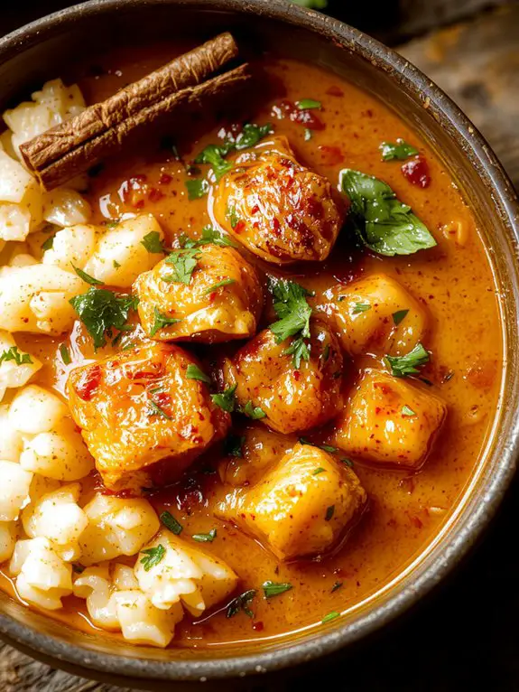 spicy indian chicken dish