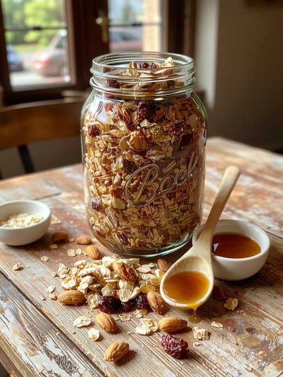 The Best Homemade Granola Recipe 3 stir bake cool store