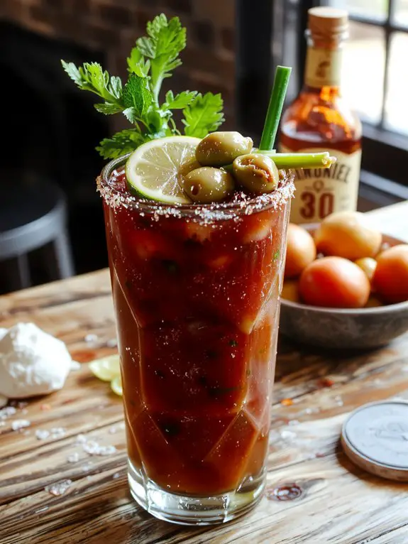 The Best Homemade Bloody Mary Recipe 3 stir garnish adjust enjoy