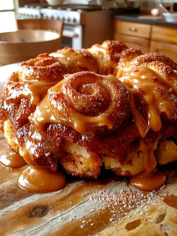 sweet cinnamon pull apart