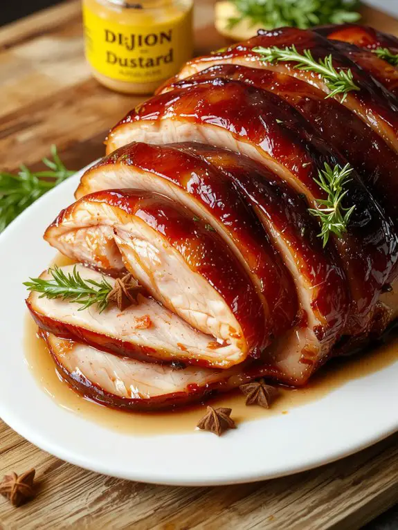 sweet savory ham coating