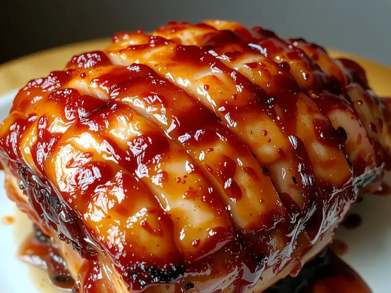 The Best Homemade Ham Glaze Recipe 2 sweet tangy mustard glaze oactf