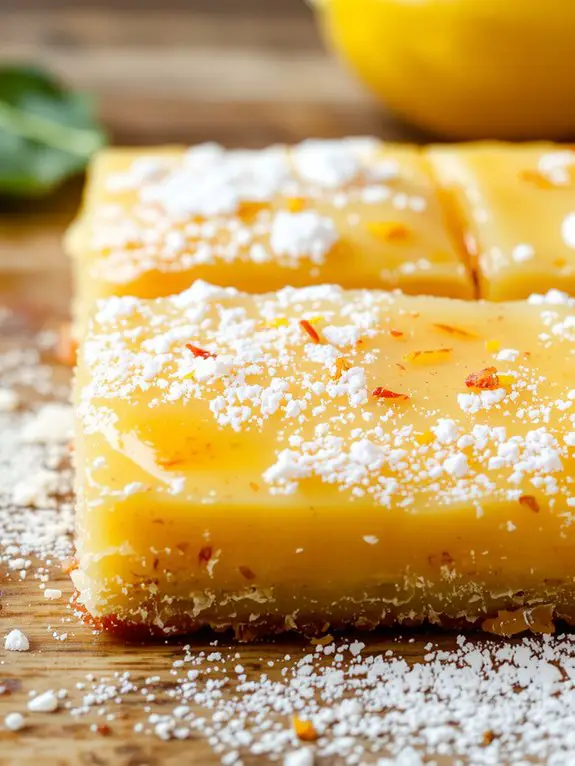 tangy sweet citrus dessert