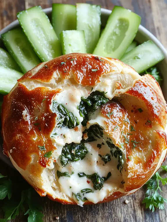 The Best Homemade Knorr Spinach Dip Recipe 3 thaw mix chill serve