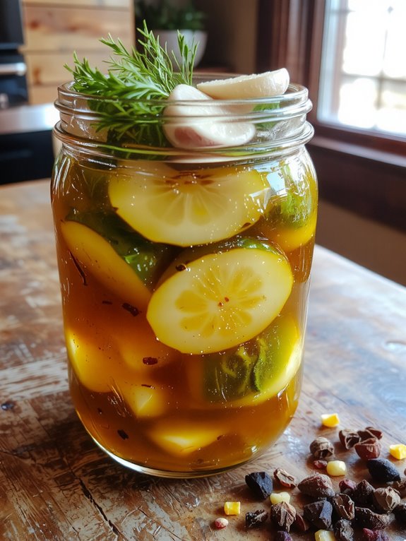 The Best Homemade Dill Pickle Recipe 3 trim brine pack process