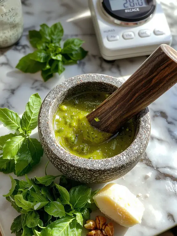 The Best Homemade Basil Pesto Recipe 3 adjust pestos consistency safely