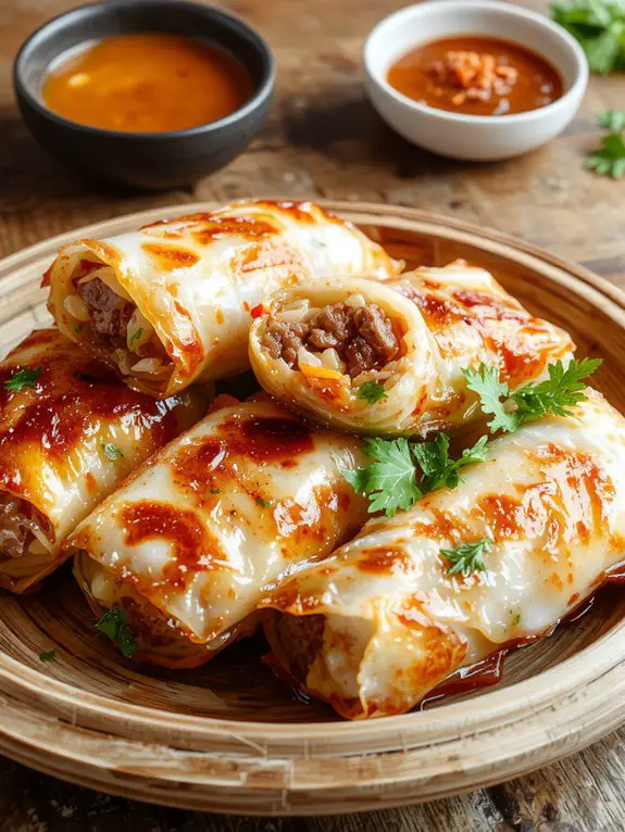 The Best Homemade Spring Roll Recipe 3 assemble roll ingredients perfectly