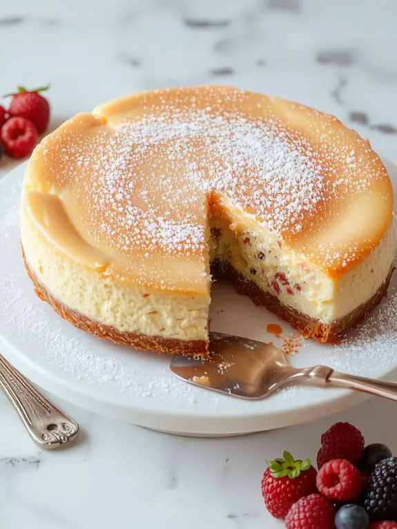 The Best Homemade New York Cheesecake Recipe 3 bake cool chill serve