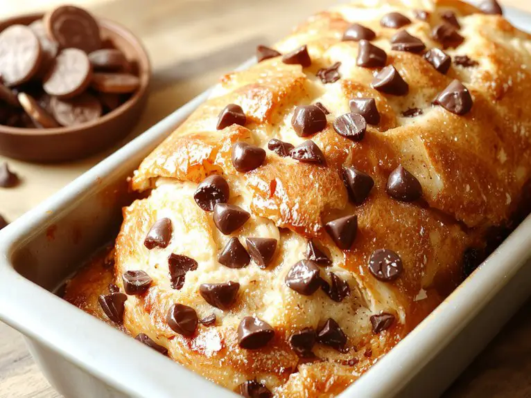 The Best Homemade Chocolate Chip Banana Bread Recipe 2 banana chocolate chip bread 8julc