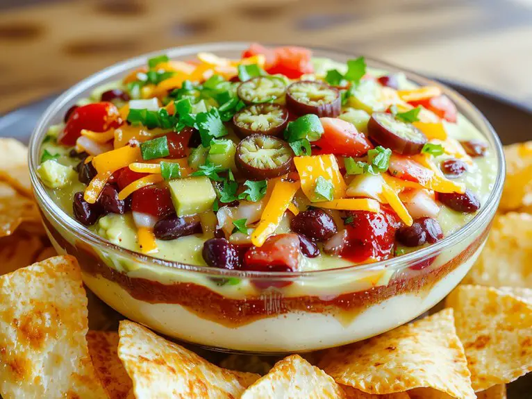 The Best Homemade 7 Layer Dip Recipe 2