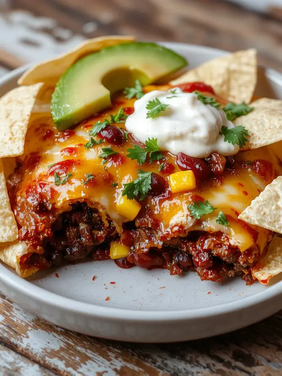 cheesy mexican comfort food